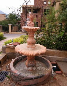 石雕噴泉雕刻廠家 石雕噴泉制作