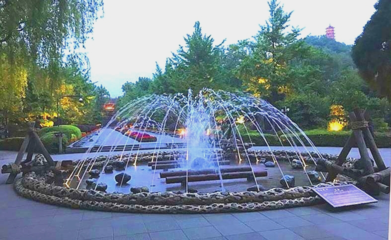 科學(xué)網(wǎng)-都江堰的水池噴泉-朱詩鰲的博文